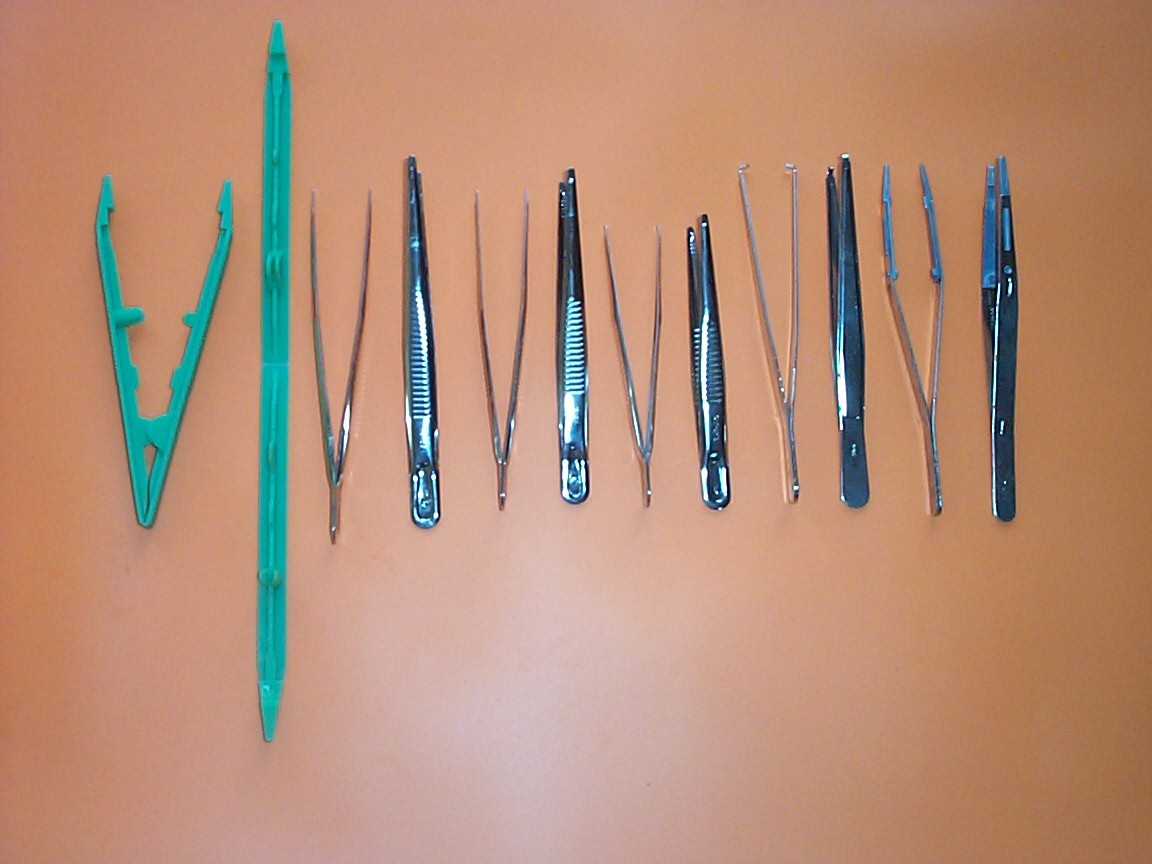 DISPOSABLE INSTRUMENTS - FORCEPS ( PLASTIC & NICKEL PLATED )