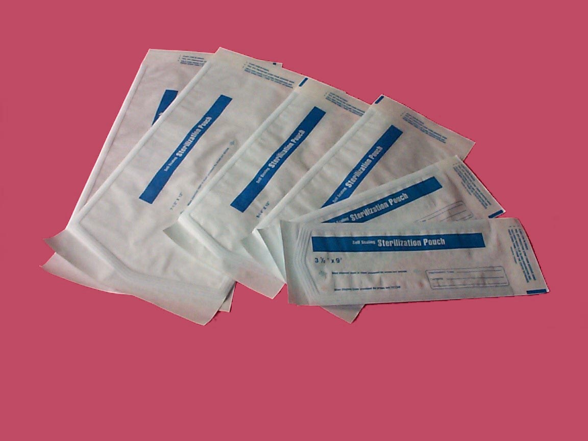 SELF-SEALING STERILZATION POUCHES